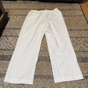 Alfred Dunner White Men's Pants